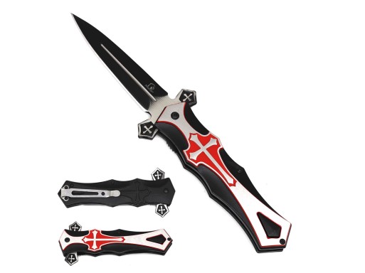 Falcon 9" Spring Assisted Knife KS5440BKR